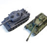 Танковый бой TIGER I + T-34 1/24