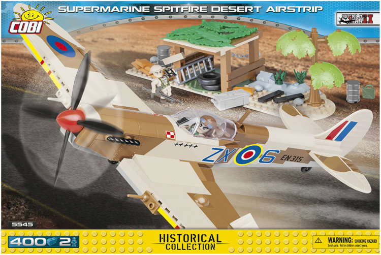 Supermarine Spitfire Desert Airstrip